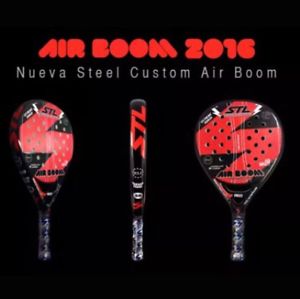 PALA PADEL STEEL CUSTOM AIR BOOM 2016 PVP.240€  NUEVA!!