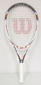 Used Wilson Two BLX 4 & 1/8 Adult Pre-Strung Pre-owned Tennis Racquet