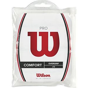 Wilson Pro Overgrip 12-Pack, White