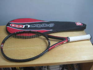 WILSON TRIAD HAMMER 5.0 TENNIS RACKET RACQUET WITH CASE USED