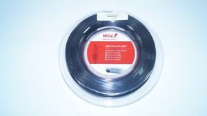 *NEW*MSV Forcus Hex 1.23mm 16L gauge Tennis string reel 200m power Tour black