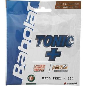 *6 Sets* BABOLAT TONIC+ NATURAL GUT Ball Feel 16g tennis strings