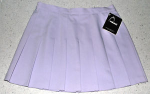 Tennis Skirt "Head Sportswear" Pleated/Polyester (Lite Purple) sizes: 6,10,14