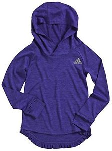 adidas 1215794 Little Girls Clima Hoodie- Choose SZ/Color.