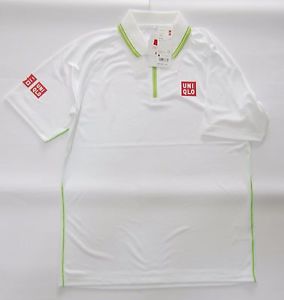 UNIQLO KEI NISHIKORI DRY POLO SHIRT - AUSTRALIAN OPEN TENNIS 2015 <NEW>