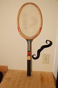 A Rare Donnay Nova International Tennis Team Wooden 4 3/8