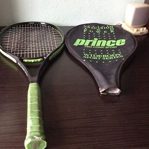 PRINCE PRO COMP SPORT WIDE BODY TENNIS RACKET - 4 3/8 GRIP w/CASE