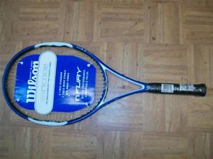 New Wilson N code N Fury OS 110 4 1/2 grip Tennis Racquet