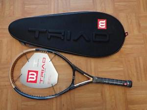 NEW Wilson Triad 2 Oversize 117 head 4 3/8 grip Tennis Racquet