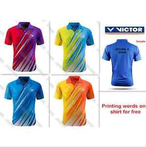 2016 New Victor men's Tops table tennis clothing Badminton Only T-shirt