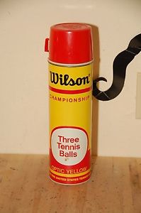 Vintage Thermos Wilson Tennis Balls Can Centre Court Championship USA