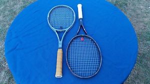 Vintage 1980 & 1985 Wilson Matrix Tennis Racquets
