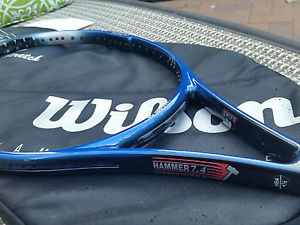 WILSON - Hammer 7.4 OS Tennis Racquet ⌖ BRAND NEW & UNSTRUNG! ⌖ 110" 4 1/2" grip