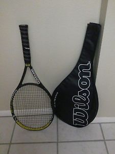 WILSON HYPER HAMMER Carbon 6.3 Oversized Tennis Racquet No 4 Handle 4 1/2/"