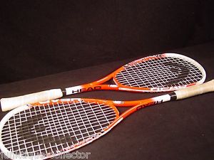 2 x HEAD AFT DISCOVERY squash racquet racket Red AMPLIFIED FIBRE TECHNOLOGY