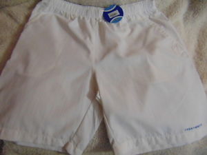 New Men's Court Blu White Tennis Court Shorts Size XL