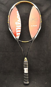 New Wilson K Factor Blade Team 104 4 1/2 L4 Unstrung Tennis Racket