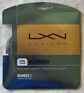 WILSON Luxilon String 125 ALU Power Big Banger Technology LXN 40 ft 1.25 mm