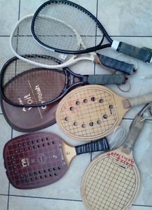 Vintage sportscraft ,AMF racquetball Racquets. Lot of 6