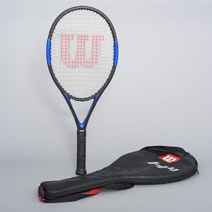 WILSON Carbon Matrix Hammer H4 Oversize Tennis Racquet 4-1/2" Grip + Cover