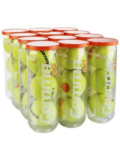 Gamma 60 Orange Dot Balls 12 Can Case