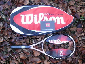 New Wilson K Zen Team FX 103 Rose/Whit/Black MP Pink 1/2 racket no case org $219