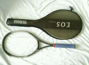 YAMAHA EOS Graphite Tennis Racquet - Used W/Case 4 3/8" grip string