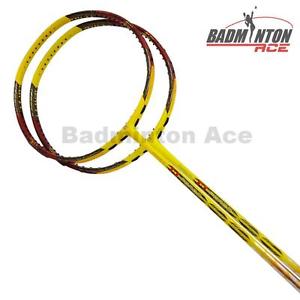2 X APACS N-Force 111 Yellow Badminton Racket Free String and Grip