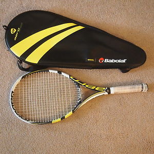 Babolat Aeropro Lite Tennis Racquet 27", 4-1/8 & Case, 100sq in 9.2oz