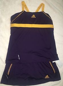 Women's Adidas Tennis Skirt And Shirt