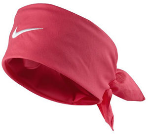 Brand NEW NIKE Pink / White Tennis Bandana