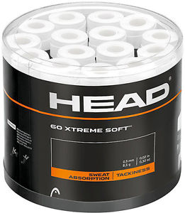 Head XtremeSoft Overgrip 60-Pack Jar - White - Authorized Dealer - Reg $120