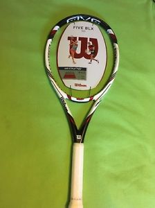 Wilson Five BLX 103 Tennis Racquet unstrung, grip size 4 1/4"