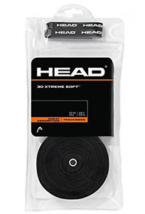 Head XtremeSoft Overgrip 30-Pack - Black - Authorized Dealer - Reg $60