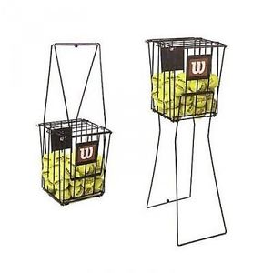 New Wilson Ball Pickup 75 Tennis Ball Hopper Basket Training Aid Free Shipping!