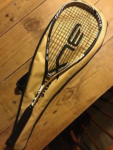 Wilson BLX Blade Squash Racquet Racket Newly Strung Tecnifibre Dnamx 18g 1.15