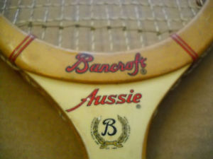 Bancroft Aussie Wood Tennis Racket (Collector's Racket Rare) 1970's