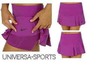 NIKE Women's "Victory Breathe" Tennis Skort/Skirt  683154-513 Violet/Black New