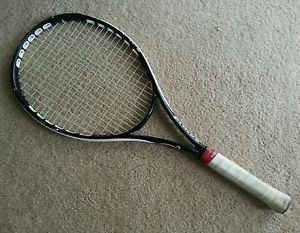 Prince Racket O3 SpeedPort Pro White 100 4 1/2 Tennis Racquet with Strings