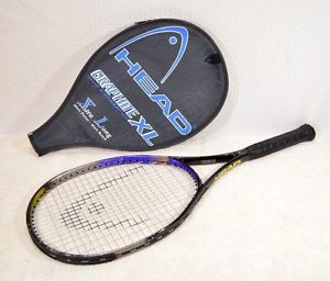 HEAD XL Graphite Composite Technology Oversize Tennis Racquet • 4 1/2" 100" Sq.