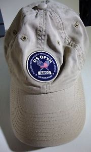 Tennis 2002 US Open Vintage Baseball Cap USTA New York City NYC USA Chase Bank