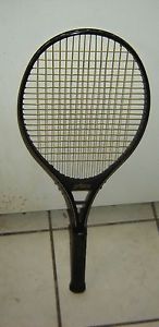 Vtg PRINCE PRO Tennis Racquet OS 110 Racket 4 1/4 LEATHER Grip RARE