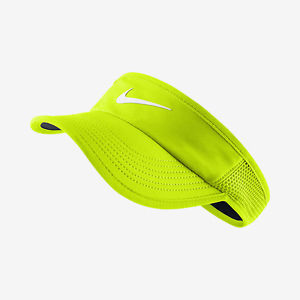 WOMEN'S NIKE TENNIS / GOLF SUN VISOR FEATHERLIGHT DRI-FIT 744961 702 S/M