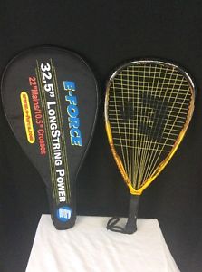 E-Force Bedlam Launch Pad Racquetball Racquet 170 Grams 22" Long String Eforce