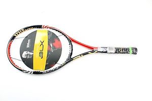 New WILSON Black / Red Blade Lite BLX Six One 95 4 3/8 Grip Tennis Racquet