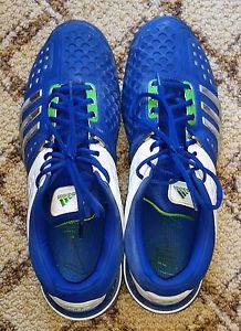 Adidas Barricade 6.0 Tennis Shoes Andy Murray Signature Blue Green White Size 13