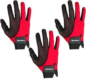 3 (Three) HEAD Web Right Racquetball Glove MEDIUM