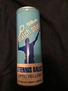 Vintage Wilson Match Point Tennis Balls