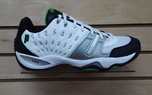 Prince T22 Men's Tennis Shoes - New - White/Black/Green