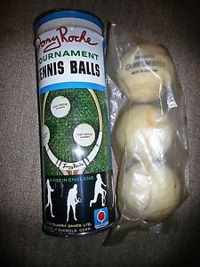 Vintage tennis balls in sealed can - Tony Roche and Regent Cannonball